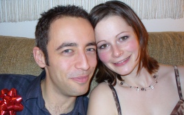 Shauna and Nathan being cute